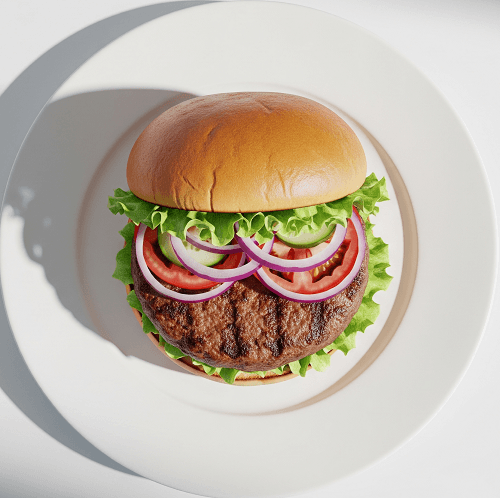 Homemade Beef Burger 