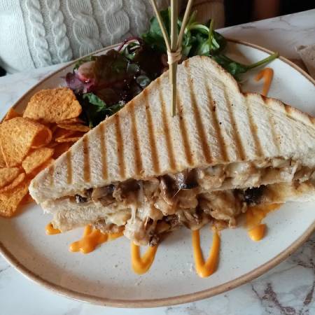 Toasted Sandwiches served at Papillon café and restaurant Birmingham